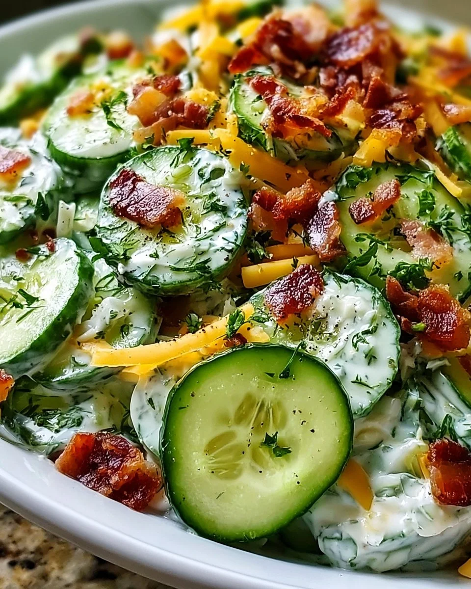 Gurken-Ranch-Crack-Salat