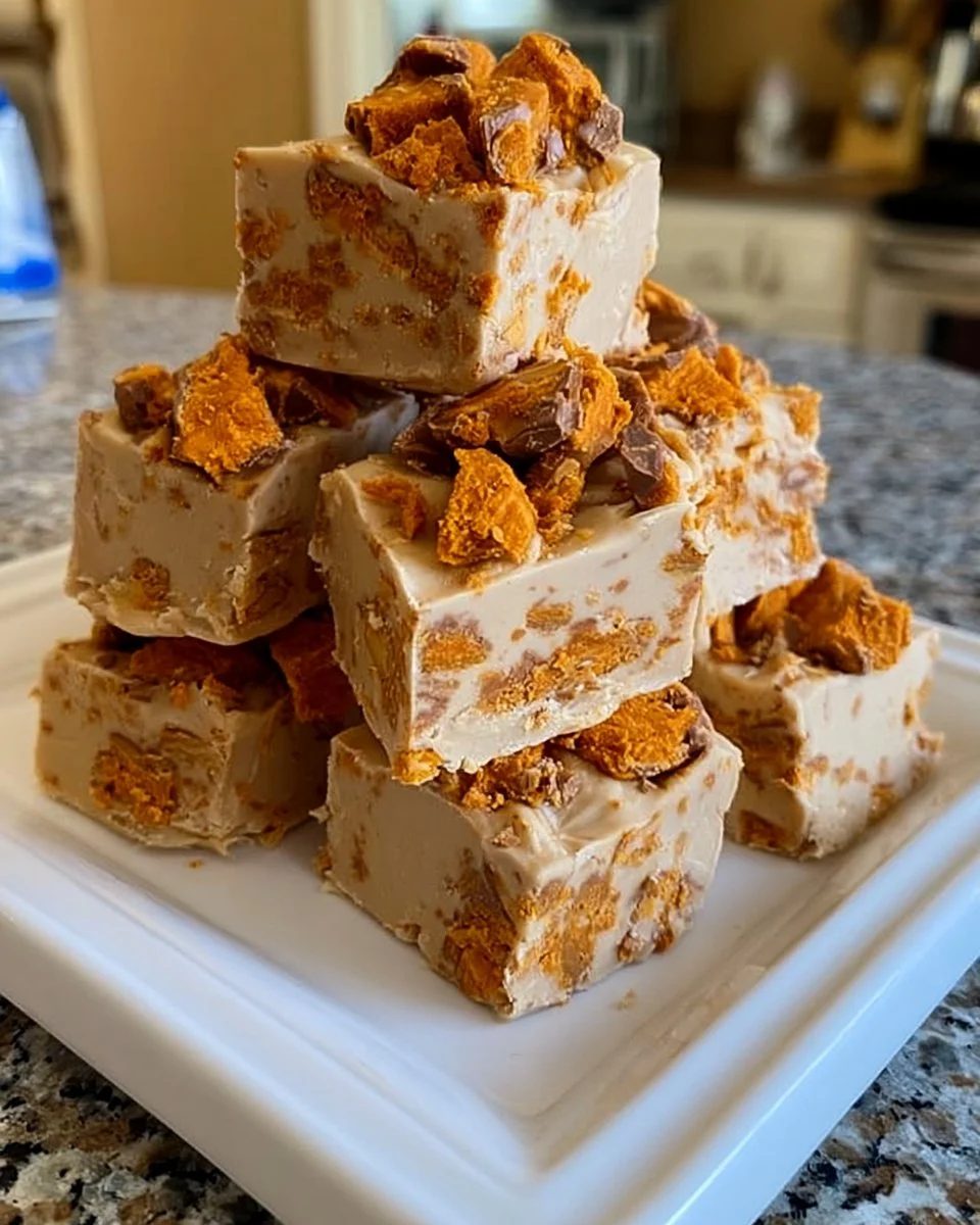 Butterfinger Erdnussbutter-Fudge