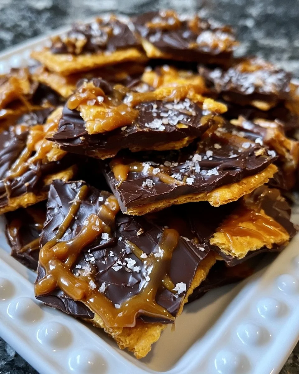 Cheez-It Karamell Dunkle Schokoladenrinde