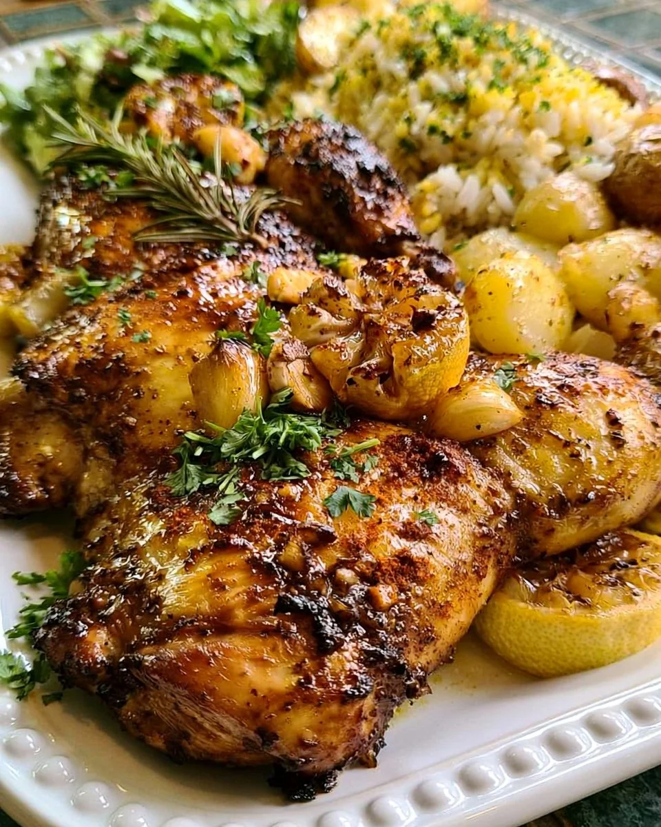 Einfache Portugiesische Hähnchen