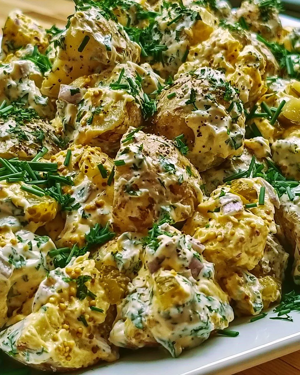 Erntedank-Kartoffelsalat