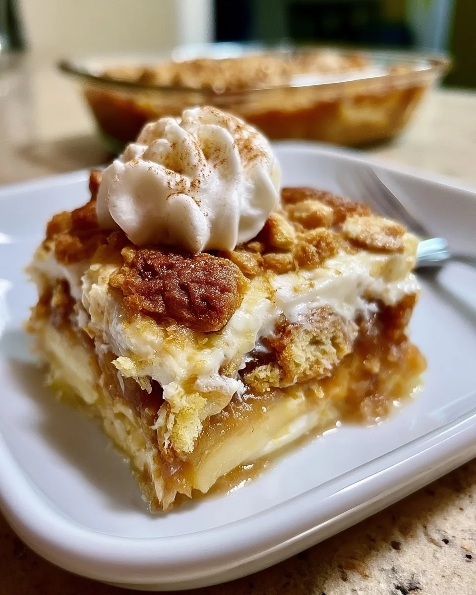 Haferflocken-Creme-Kekse-Dump-Kuchen