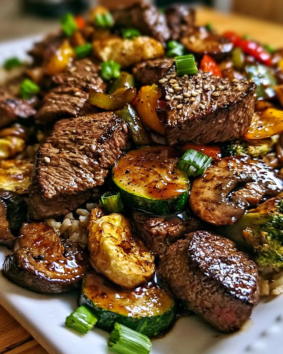 Hausgemachtes Hibachi-Steak