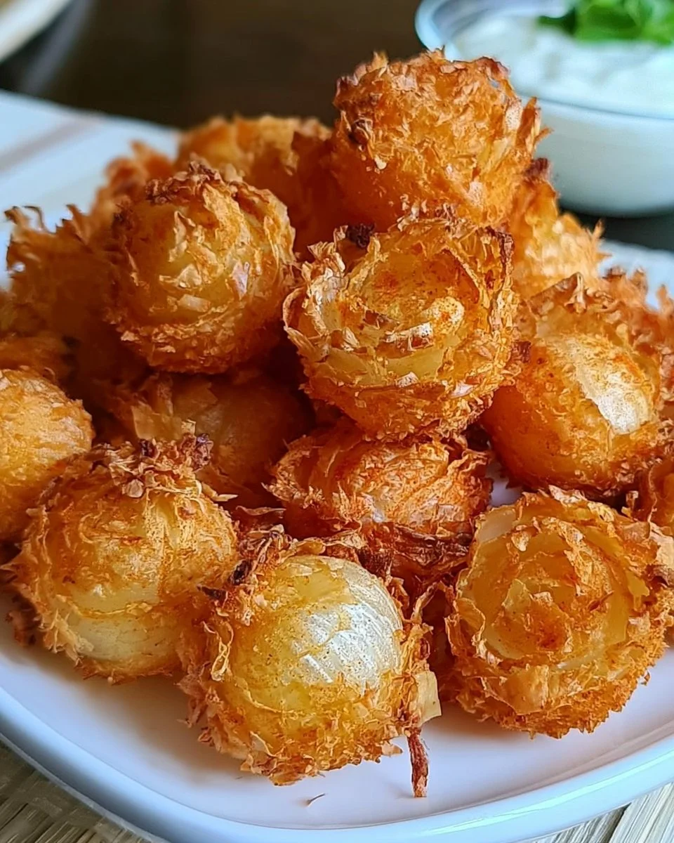 Mini-Blumenzwiebeln aus der Heißluftfritteuse