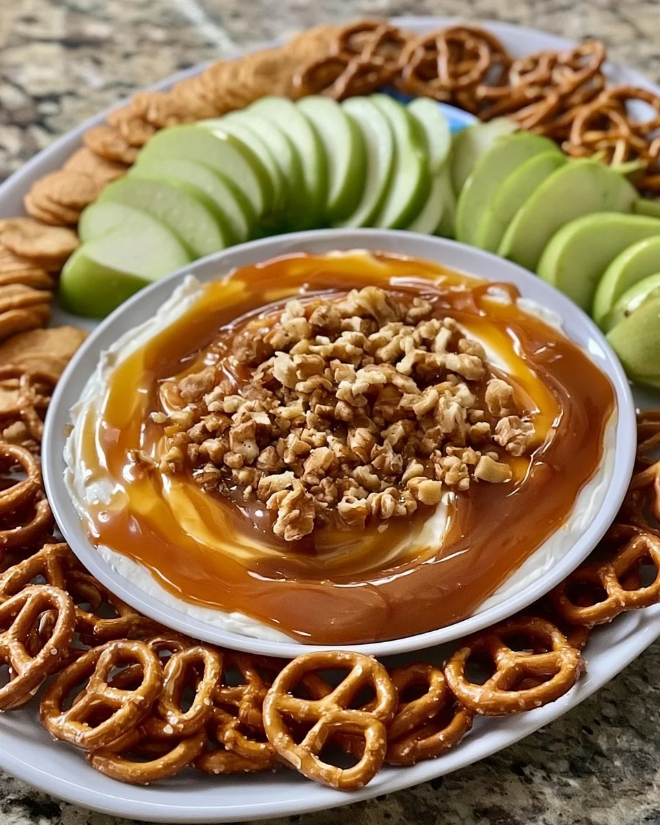 Rold Gold Karamell-Apfel-Brezel-Dip