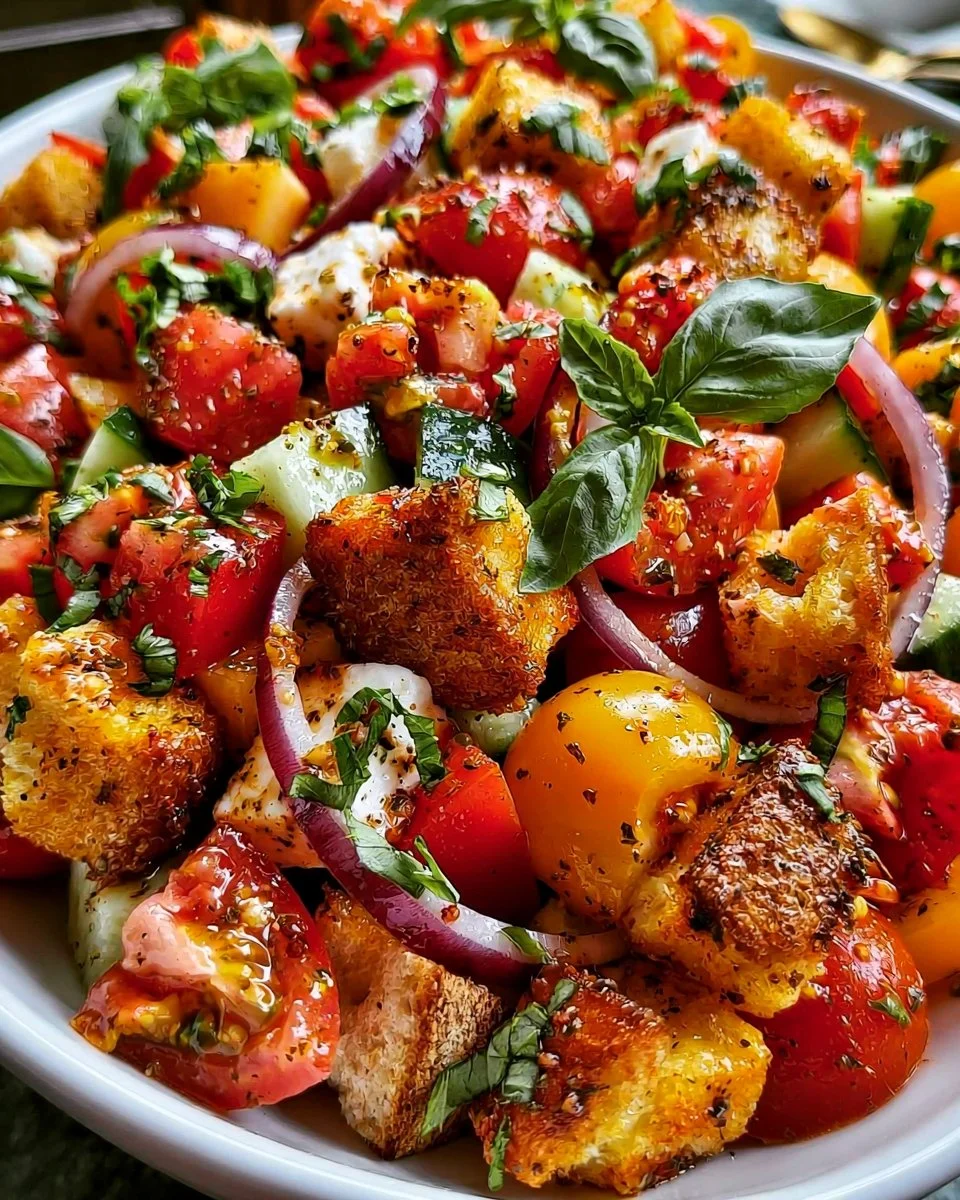 Sommer-Panzanella-Salat