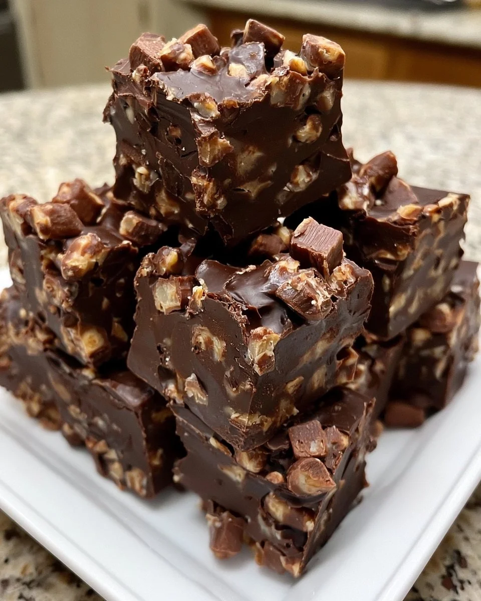 Tootsie Roll Schokoladenfudge