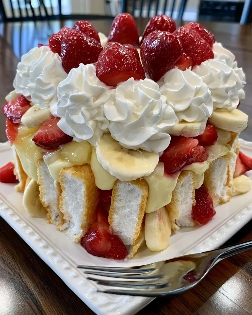 Twinkie-Banane-Split-Trifle